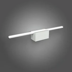 Applique LED moderno Kim bianco IP20, luce bianco naturale dimmerabile 1090 lumen,