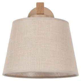 Brilagi - Lampada da parete LATTE SABIA 1xE27/15W/230V pino/beige