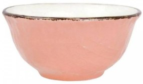 Coppetta Macedonia in Ceramica - Set 6 pz - Colore Rosa Cipria - Preta