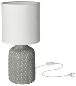 Lampada da tavolo INER 1xE14/40W/230V grigio