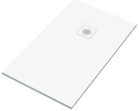 Piatto doccia SENSEA in composito minerale di resina gelificata Remix V3 bianco L 70 x L 120 x H 2.7 cm opaco