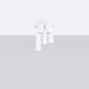 Sollux SL.1465 - Faretto LAGOS 5xGU10/10W/230V bianco