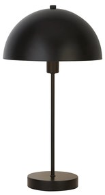 Lampada Da Scrivania Contemporanea Mushroom Acciaio Nero 1 Luce E14