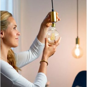 Lampadina LED dimmerabile G95 E27/6,7W/230V 2700-6500K CRI 90 Wi-Fi - WiZ