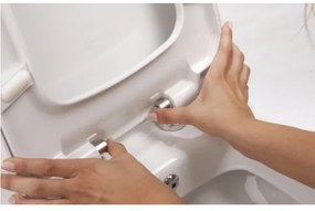 Bruckner - Sedile del water SoftClose FULDA SLIM bianco