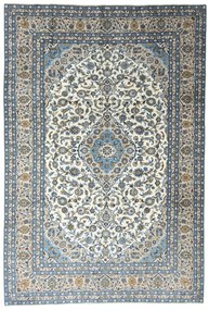 Kashan Tappeto persiano 360 x 250 Beige (Iran) Annodato A Mano