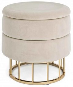 Pouf contenitore PAVLINA beige