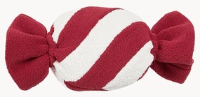 Cuscino decorativo in teddy a forma di caramella Sweety