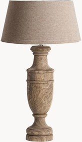Lampada da tavolo in legno di mango Kelli
