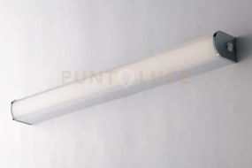 Applique led blaster bianca e cromo 15w 1720lm 4000k ip44 60x 5,3x5...