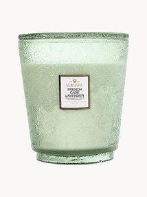 Candela profumata con cinque stoppini fatta a mano Japonica Collection (legno di Cade, verbena e lavanda)