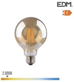 Lampadina LED EDM F 8 W E27 720 Lm Ø 9,5 x 14 cm (2000 K)