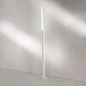 Paletto per esterni a LED in alluminio Bianco TOMMY H180 cm