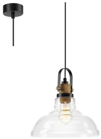 Lampadario a sospensione con filo SINGLE 1xE27/60W/230V