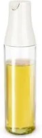 Oliera in vetro antigoccia 500 ml tappo bianco