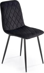 Sedia da pranzo ORIS, 1 pezzo, nera