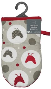 Guanto da forno in cotone Suzette – douceur d'intérieur