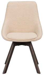 Sedie da pranzo beige in set di 2 Alison - Rowico