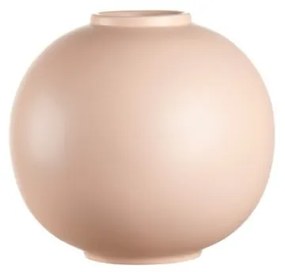 "L'Oca Nera" vaso moderno tondo rosa chiaro piccolo