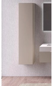 Colonna per mobile bagno Gravel 1 anta P 22 x L 35 x H 150 cm grigio