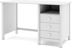 Scrivania per bambini in legno di pino 54x120 cm Max - Marckeric