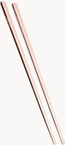 Set di 12 bacchette dorate Rose Gold