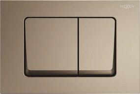 Mexen Fenix 10 XS pulsante di scarico, oro champagne - 601004