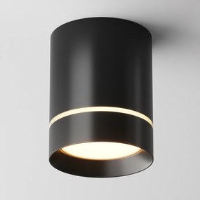 Maytoni Lampada a soffitto Serie 'Orlo' Colore Nero