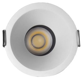 Faro LED da Incasso 10W Foro Ø65mm IP65 CCT UGR19 con driver Philips Colore Bianco Variabile CCT