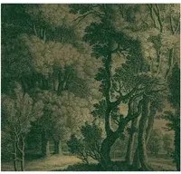 KEK Amsterdam Wandbild Engraved Landscapes Gold 16 - L