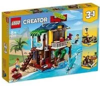 Lego creator surfer beach house