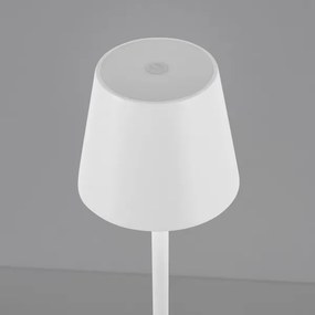 Leuchten Direkt 19250-16-LED Lampada ricaricabile da esterno EURIA LED/3W/5V IP54 bianco
