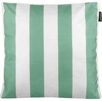 Cuscino divano righe verde 50x50 cm idrorepellente