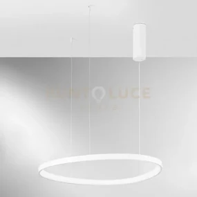 Sospensione led klapton bianca 80w 11440lm cct 85x3,5x150cm led-kla...