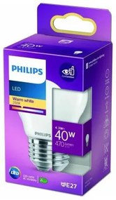 Lampadina LED Sferica Philips Classic 40 W Multicolore F
