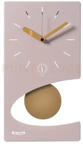 Orologio da parete di design moderno eclipse pendolo gelso