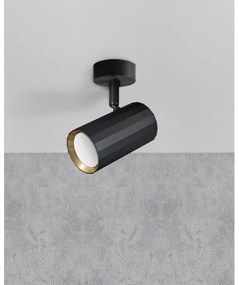 Faretto NICEA 1xGU10/10W/230V nero