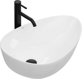 Lavabo da appoggio Rea Greta 55