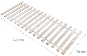 Box letto bianco 70x140 cm Montessori - Roba