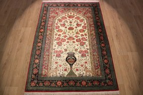 Ghom Tappeto persiano 140 x 210 (Iran) Annodato A Mano