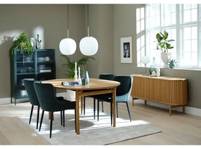 Sedia da pranzo verde in imbottito Ottowa – Unique Furniture