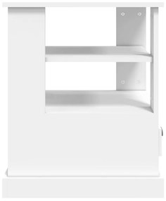 Tavolino Bianco 50x50x60 cm in Legno Multistrato