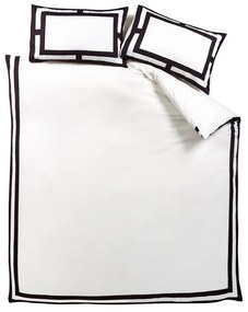 Biancheria da letto bianca e nera per letto singolo 135x200 cm Mono Panel – Catherine Lansfield