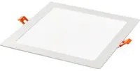 Incasso LED FLAP ultrasottile bianco opaco con driver incluso 18W 4000K (luce naturale) 22,5x22,5 cm.