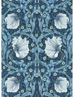 Morris & Co Tapete Pimpernel - Midnight/ Opal