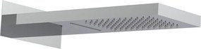 Soffione doccia Arcadia in inox cromato anticalcare 2 getti