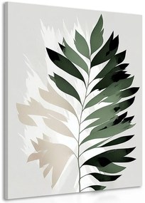 Quadro su tela – Felce minimalista