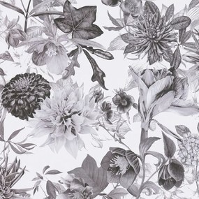 Carta da parati Protea  grigio / argento, 53 cm x 10.05 m
