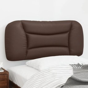 Cuscino Testiera Marrone 80 Cm İn Similpelle /