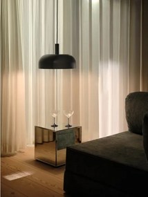 Nordlux - Lampadario sospeso su cavo SANDRO 1xE27/15W/230V Ø 40 cm nero